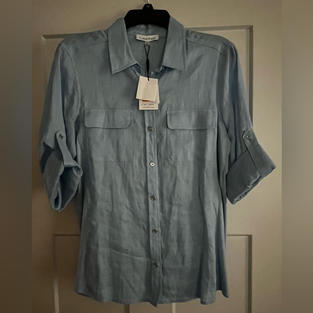 Calvin Klein Iceberg Blue Shirt